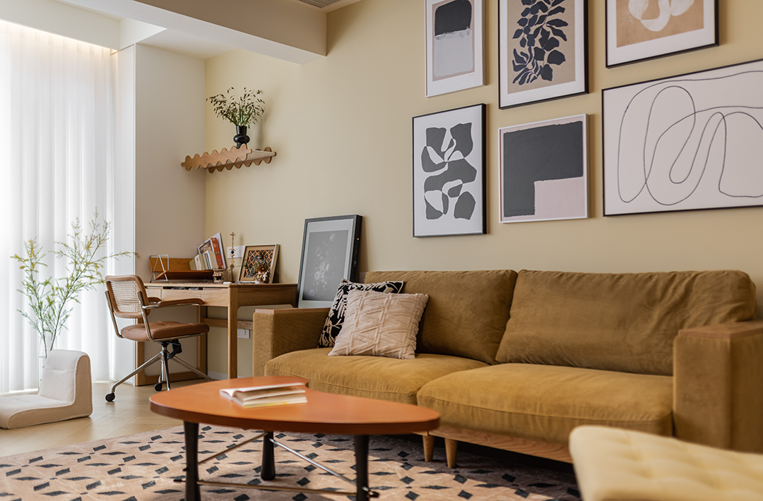 105㎡混搭风小家，温暖治愈，与喜欢的一切共度美好时光！