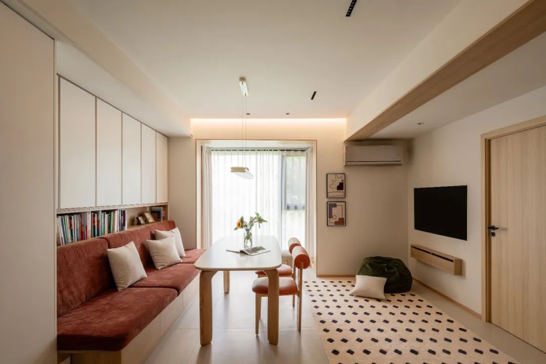 一家三口打造58㎡原木风的“好学之家”～