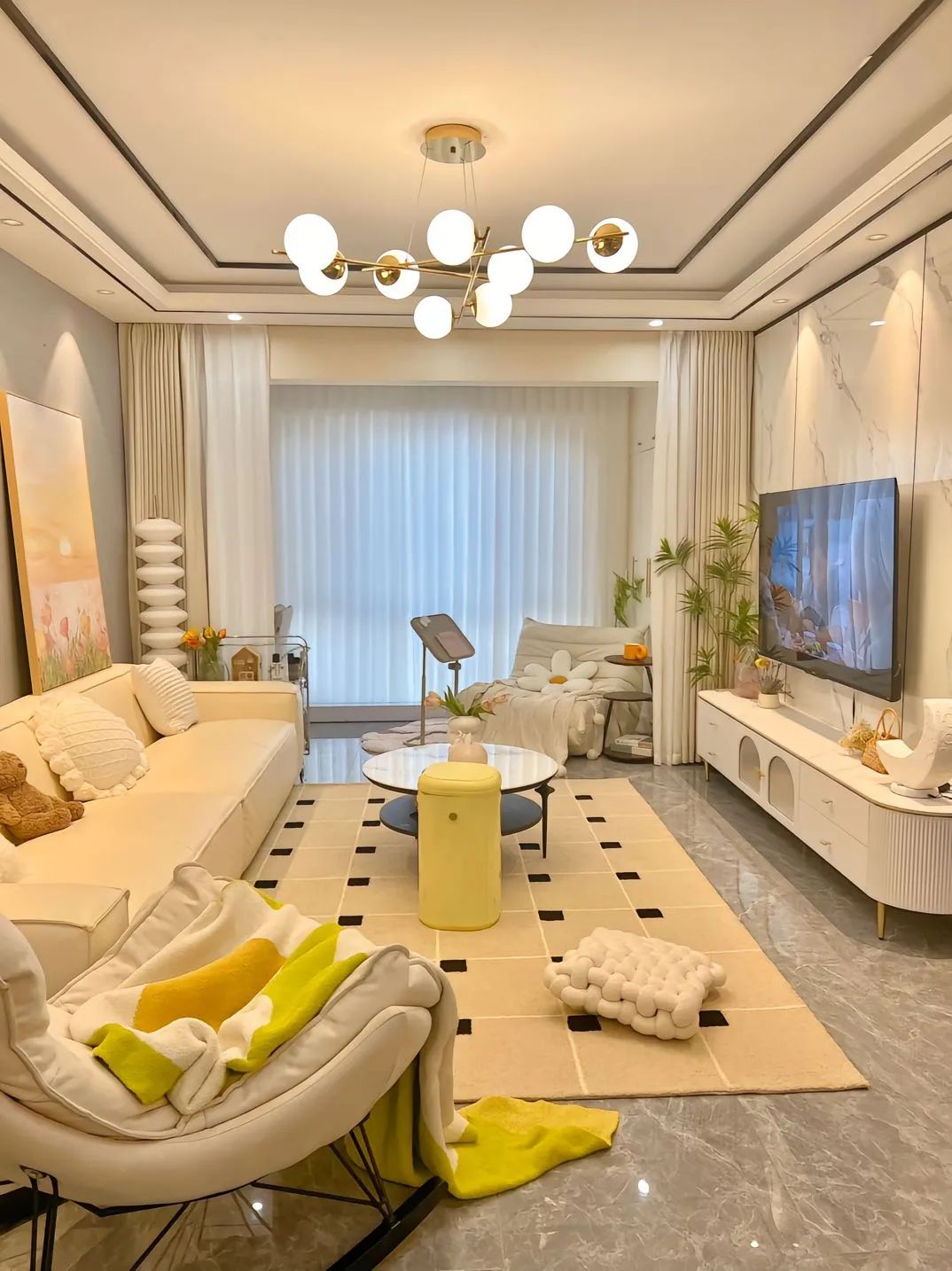 85平毛坯房选择这样装，显大不止一点点!