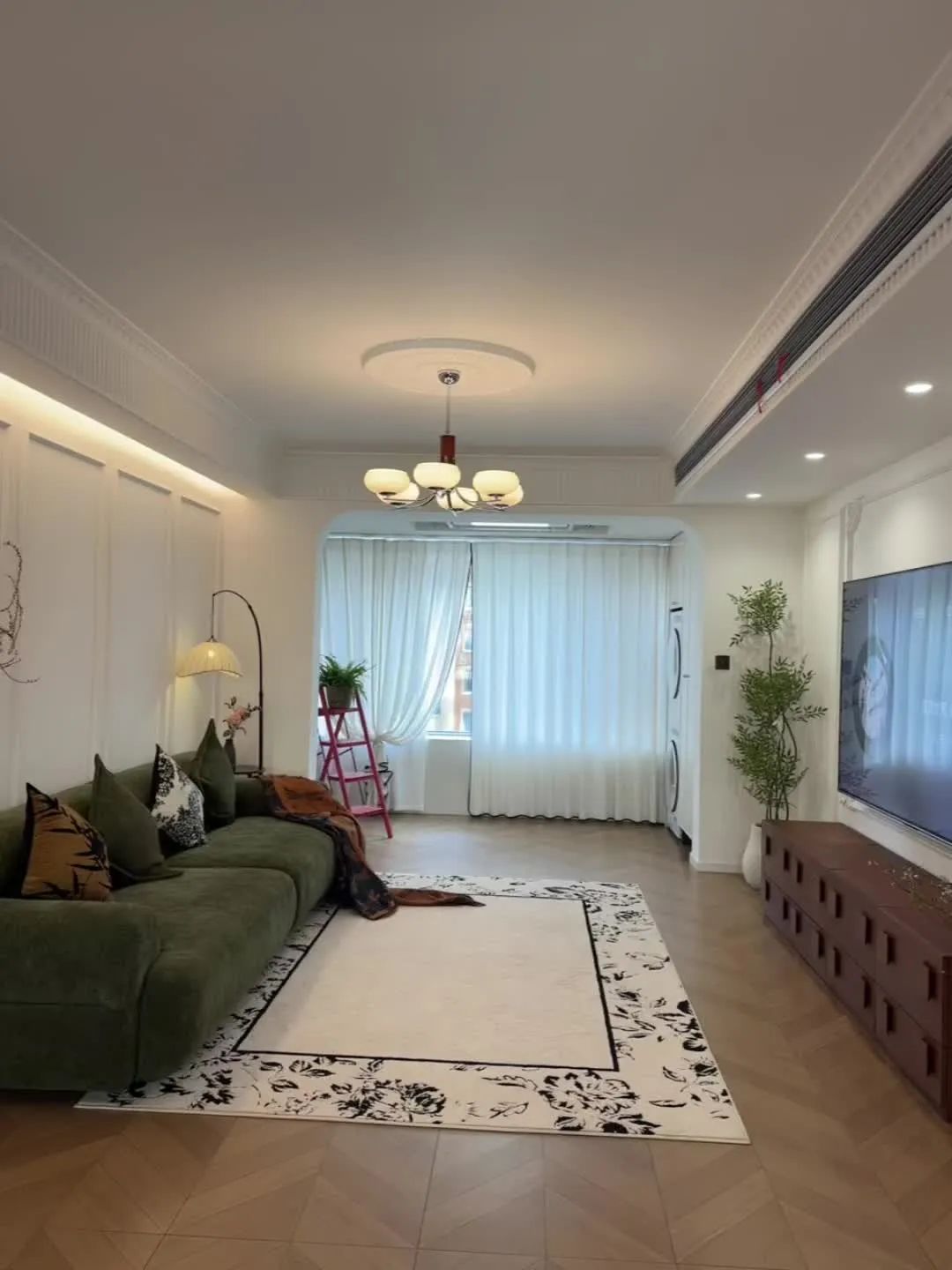 105m²法式中古小家，很温馨。