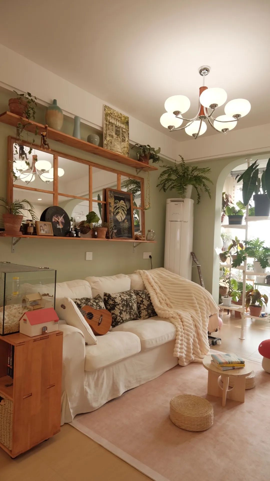 套内70㎡森系原木风.