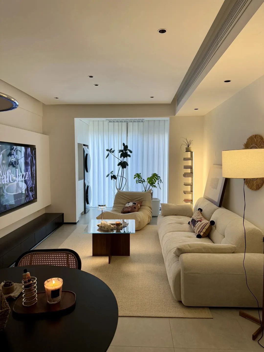 80㎡的奶油中古风