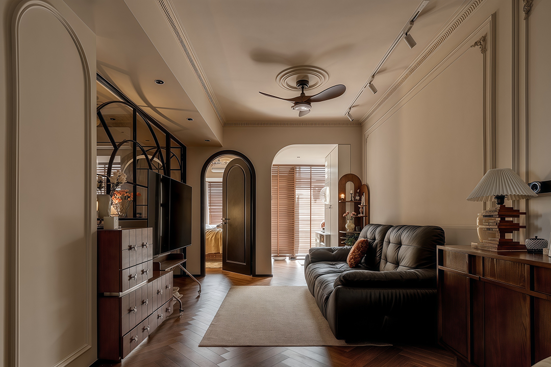 60㎡轻法式中古氛围感~