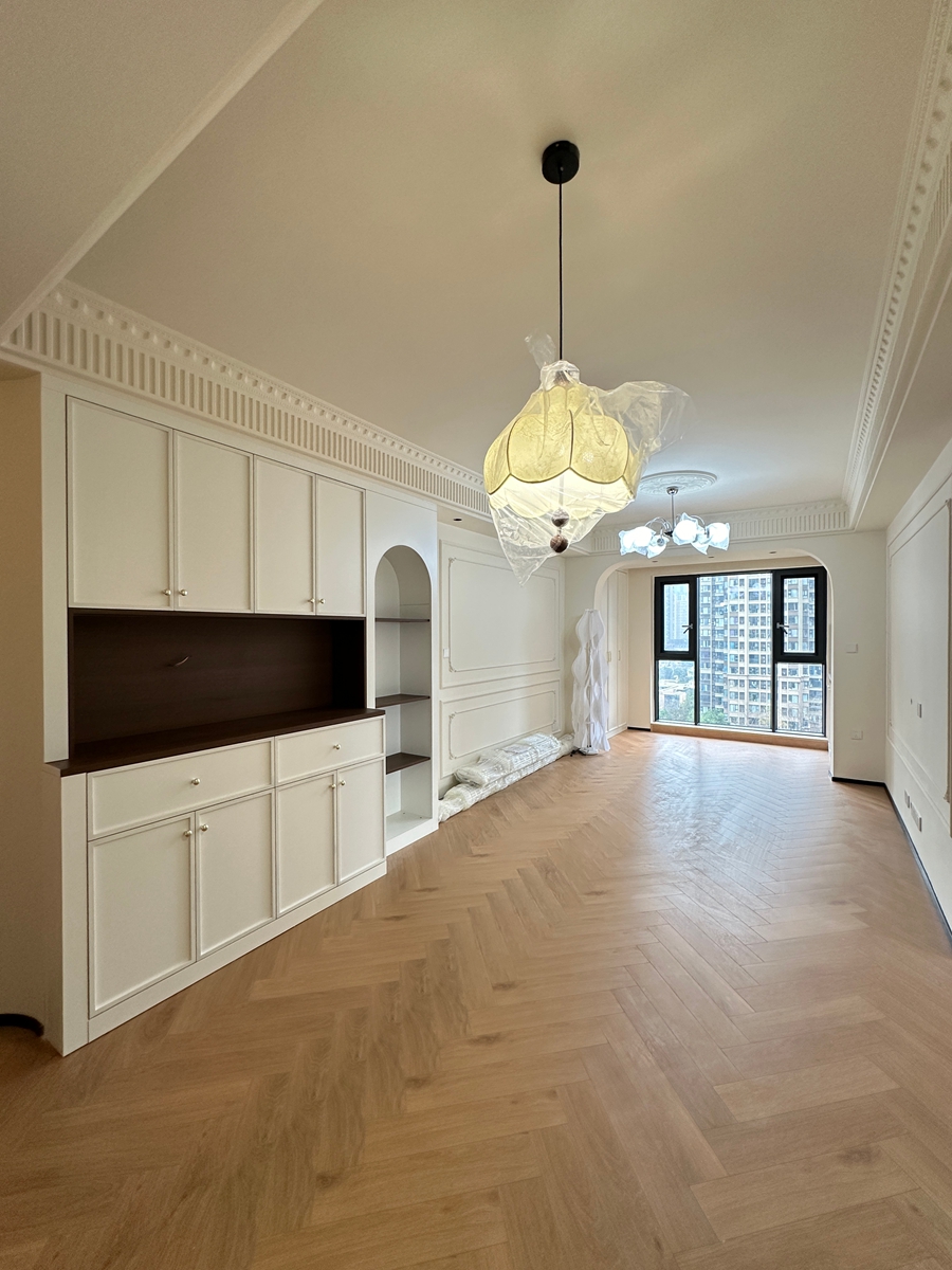 不愧是法式，装完就在小区出名了